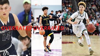 HIGH SCHOOL BASKETBALL OVERRATED CHANTS COMPILATION LaMelo Ball Mikey Williams and More [upl. by Esmerolda]