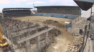 Obras en el estadio George Capwell [upl. by Aihsyt]