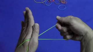 DIY  Rainbow Loom Bracelet  Single Chain Method  For Beginners [upl. by Eenafit]