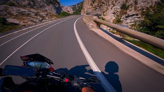 RELAX RIDE between MOUNTAINS  KAWASAKI Z800 SC PROJECT  POV 4K [upl. by Caryl]