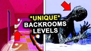 Top 5 UNIQUE Backrooms Levels… [upl. by Rheims]