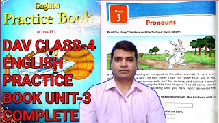 Class4 dav english practice book unit3 pronouns class4 dav [upl. by Au]