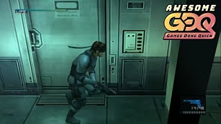 Metal Gear Solid 2 Sons of Liberty by Tyler2022 in 12601  AGDQ2019 [upl. by Talmud]