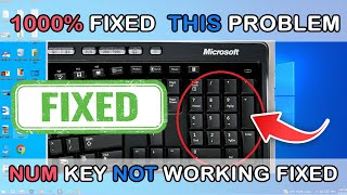 Fixed  Num Lock not working Windows 10 [upl. by Ahsienar]