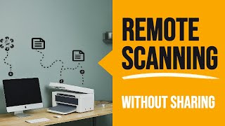 Remote Scanning from lan network without sharing  How to scan from network printer windows [upl. by Ejrog237]