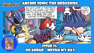 Archie Sonic The Hedgehog 25  A Comic Review by Megabeatman [upl. by Nunci]