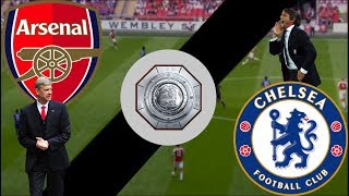 Wenger vs Conte  ArsenalChelsea Community Shield Analysis [upl. by Aehcim]