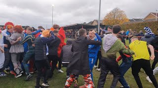 Scottish Cup Flashback from the sidelines Hill of Beath Vs Boness United ⚽️🤘💙 [upl. by Chloette484]