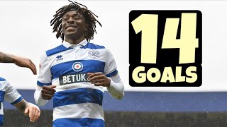 Eberechi Eze  All 14 Goals 201920 For QPR [upl. by Sihun]