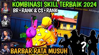 BARBAR RATA MUSUH 🔥 Kombinasi Skill Karakter Free Fire Viral Tiktok Setelah Update [upl. by Orgell760]