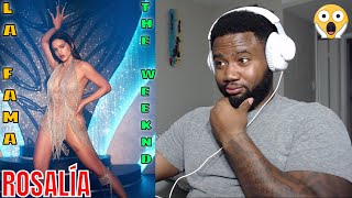 ROSALÍA  LA FAMA Official Video ft The Weeknd  REACTION [upl. by Chow]