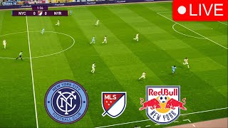 LIVE New York City FC vs New York RB  MLS  Conference Semifinals  The Hudson River Derby [upl. by Ayhdnas]