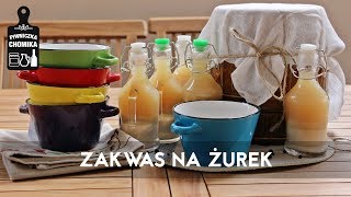 Jak zrobić 86 🥖 Zakwas na żurek  Piwniczka Chomika [upl. by Nageem]