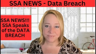 SSA NEWS SSA Speaks of the DATA BREACH  SSA Itself NOT Breached  amp How To Protect Yourself [upl. by Hallie]