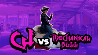 CJ VS Mechanical Bull [upl. by Fabien]