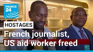 French journalist US aid worker kidnapped in Sahel freed • FRANCE 24 English [upl. by Cosma]