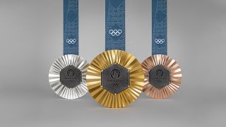 JO PARIS 2024  Les origines du design de la médaille olympique [upl. by Atse]