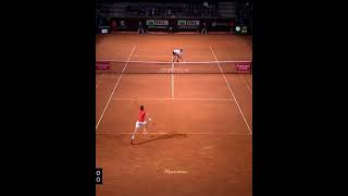 Crazy tennis moments 💀 youtubeshorts [upl. by Jaime]