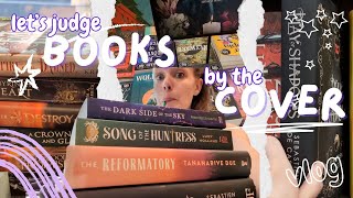 Lets Buy Books Based on Covers ✨ Bookshopping Vlog [upl. by Pasol]