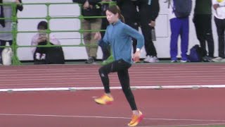 4k陸上日本選手権10000m 2024 小海遥 レース前ランニングドリルB 20240503 [upl. by Ennaed]