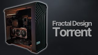 Fractal Design Torrent  All Black amp Silent PC Build  Noctua NHU9S amp Noctua NFA12x25 Chromax [upl. by Lav76]