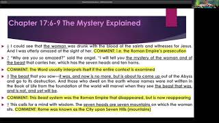 Revelation chapter 17 Part B [upl. by Herzberg473]