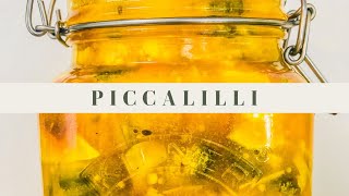 Piccalilli Recipe  stayhome  PITCH [upl. by Ellynn486]