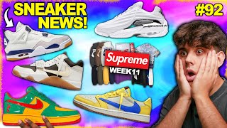 NEUER JORDAN 4 SB 🛹  TRAVIS JUMPMAN JACK RELEASE 🌵 Sneaker Releases  Leaks  Sneaker News 92 [upl. by Aerdnas]