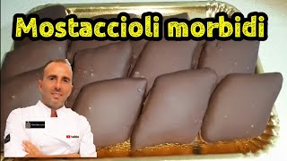 Mostaccioli Natalizi morbidi ricetta fatta in casa a mano [upl. by Eiramyelhsa]