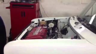 Mini b18 itbs type r dyno [upl. by Einnil661]