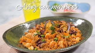 COMO PREPARAR ARROZ CON MARISCOS [upl. by Konstanze]