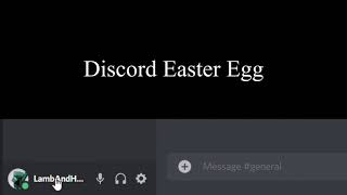 Random Discord Easter Egg [upl. by Elam]