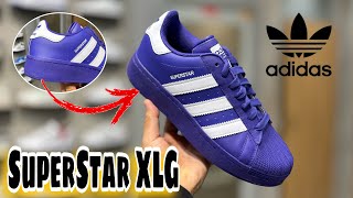 Adidas SuperStar XLG Unboxing [upl. by Assenev]