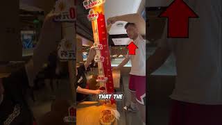 This Guy Was Challenged To Pull The Pizaa Cheeze To Get Free [upl. by Campney711]