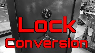 Safe lock conversion digital to mechanical [upl. by Gillespie]