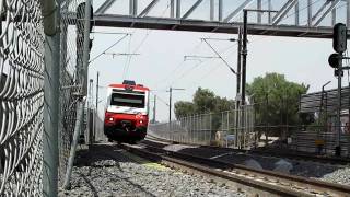 Tren Suburbano México HD Toma cercana de aproximación [upl. by Tocci]