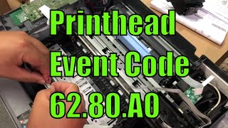 Fix HP Printhead Problem Event Code 6280A0  Officejet Pro 8022 8025 8028 [upl. by Yhtomiht864]