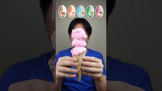 EATING LOCAL ICE CREAM WITH CONE asmr mukbang [upl. by Loram]