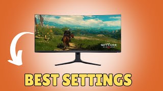 Alienware AW3423dwf Best Settings [upl. by Esmerelda]