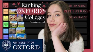 ranking Oxford Universitys colleges and bruising some egos at the same time [upl. by Negaet]