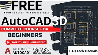 Part 2  BASICS OF AUTOCAD 3D [upl. by Allegra311]