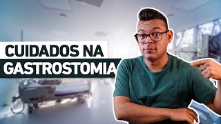 QUAIS os CUIDADOS com a GASTROSTOMIA [upl. by Dnomayd19]