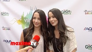 The Merrell Twins Interview  VIRTUOSO FEST 2014  Avalon Hollywood [upl. by Dinesh]