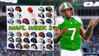 Redwoods Rampage WAFL Relocation Franchise Week 2 [upl. by Kcirret]