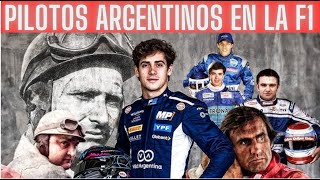 De FANGIO a COLAPINTO todos los pilotos Argentinos en la F1 [upl. by Philo191]