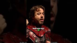 Robert Downey Jr On Wearing The Iron Man Suit [upl. by Tobye]