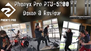 Phenyx Pro PTU 5200 Review  Demo [upl. by Aratahs]