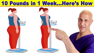 Losing 10 Pounds in 1 Week is PossibleHeres How  Dr Mandell [upl. by Lebasiram]