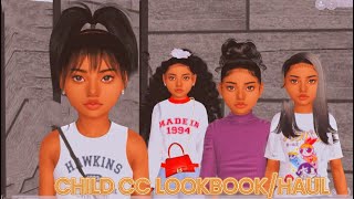 ULTIMATE ✨ CHILD CC ✨ LOOKBOOKHAUL WITH CC LINKS [upl. by Hserus]