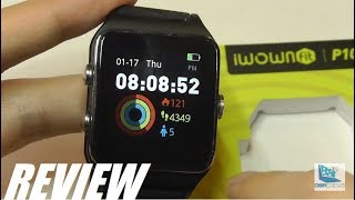 REVIEW P1C  Best Affordable Sports Smartwatch GPS [upl. by Photina]